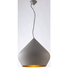 Grigio con interno oro satinato